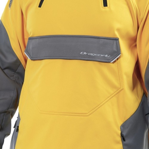 Куртка-анорак сноубордическая DF UKTUS Man Yellow - Grey фото 12