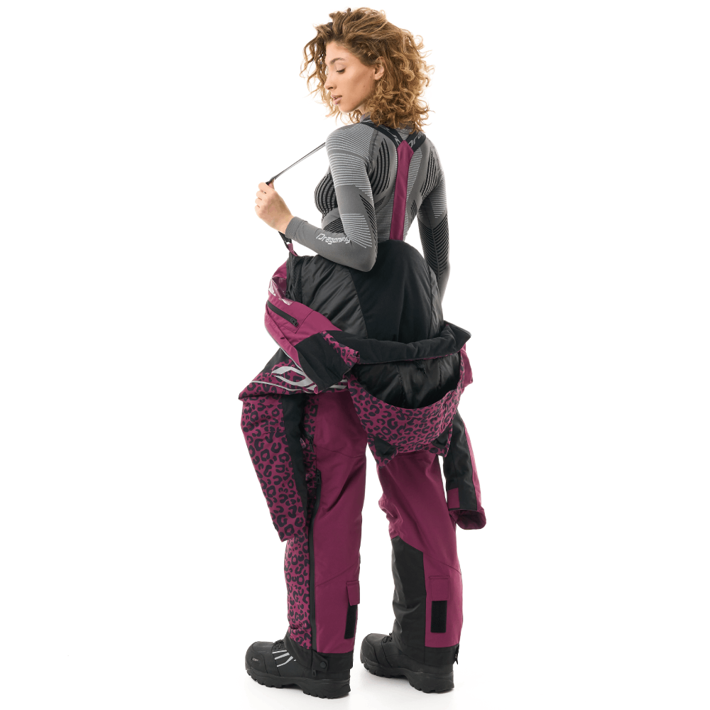 Комбинезон EXTREME Woman Crazy Cat Purple - Black