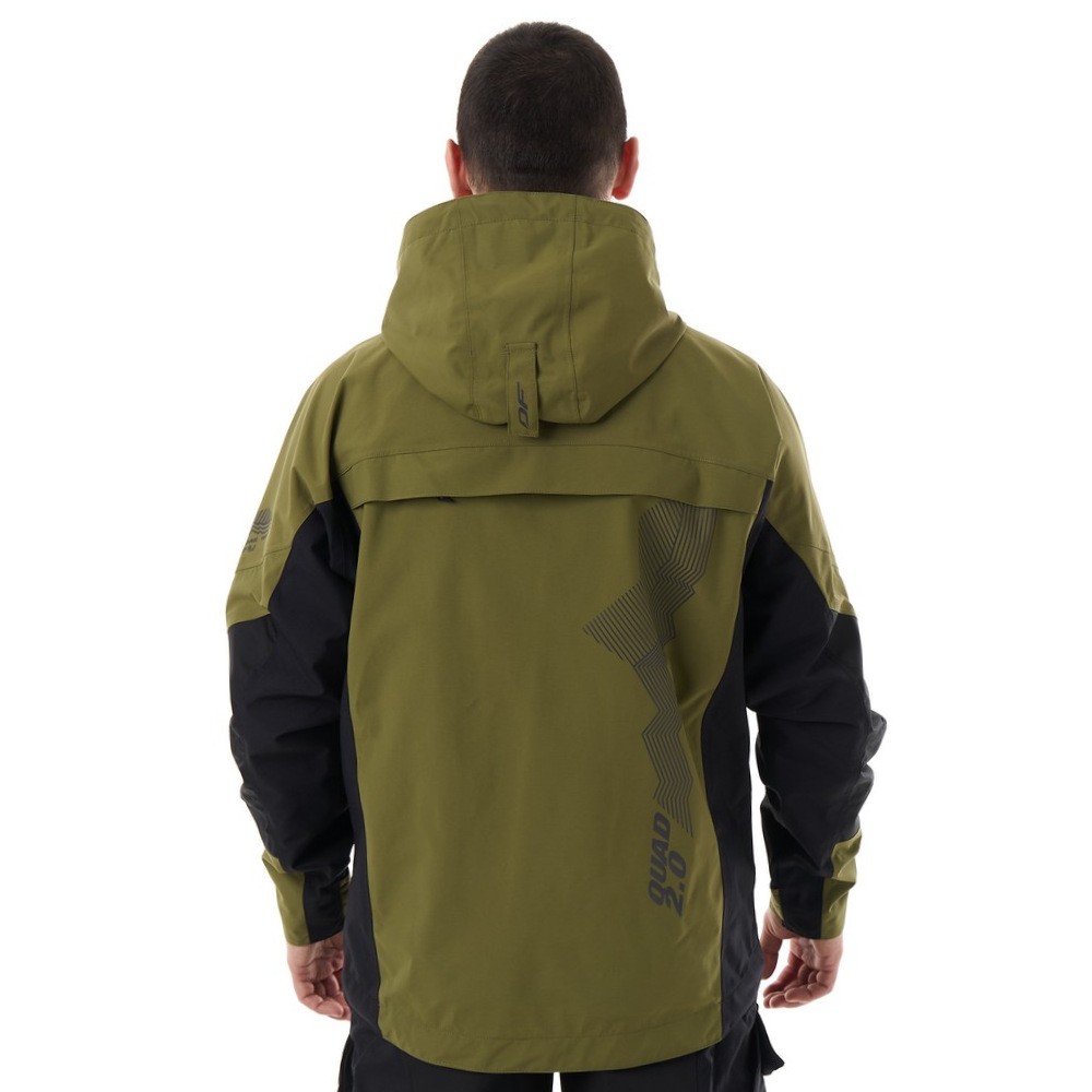 Мембранная куртка QUAD 2.0 Avocado - Black 2023