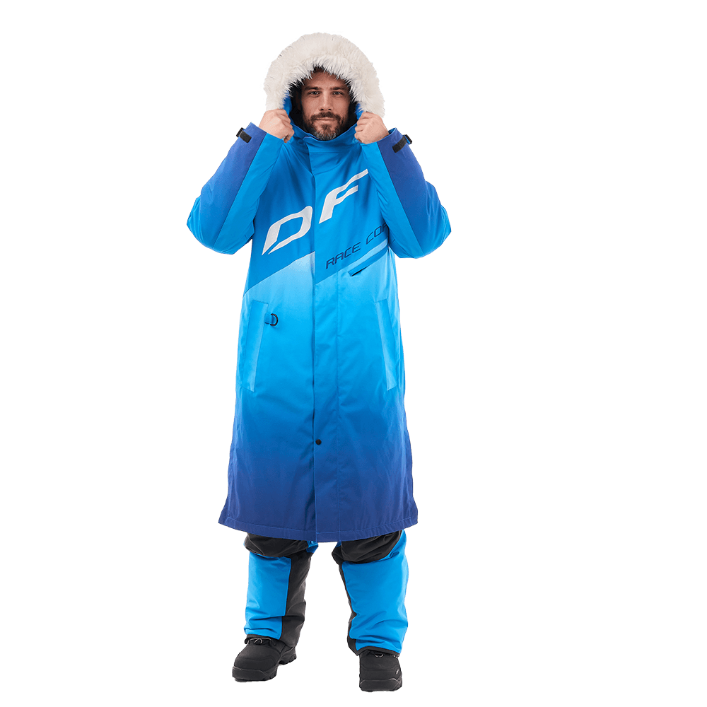 Плащ зимний RACE COAT WINTER SUNSET Man Blue