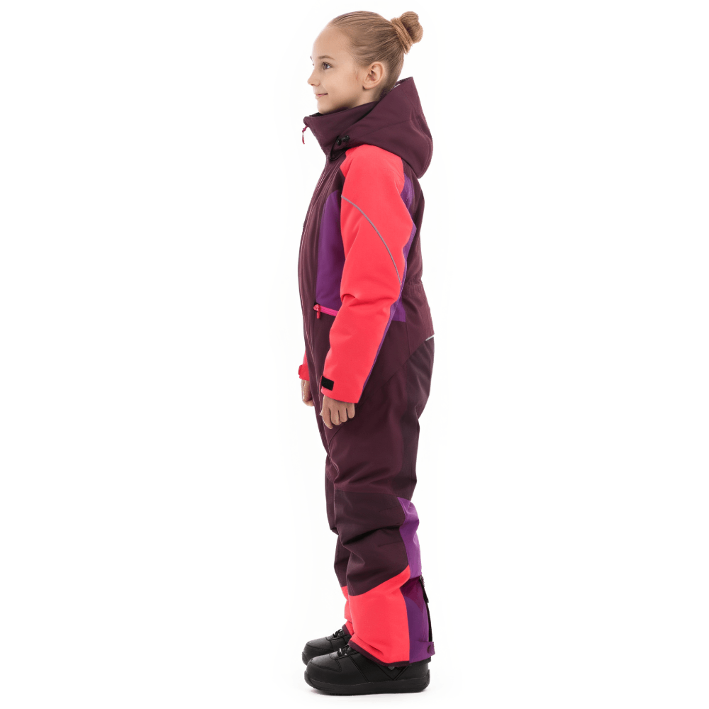 Зимний утепленный комбинезон GRAVITY for Teen Purple - Brown 2024