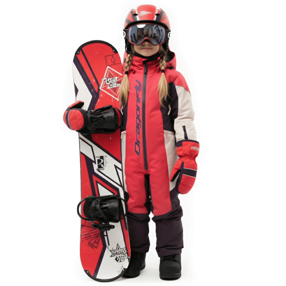 Комбинезон утепленный GRAVITY Junior Pink - Plum - Light Grey