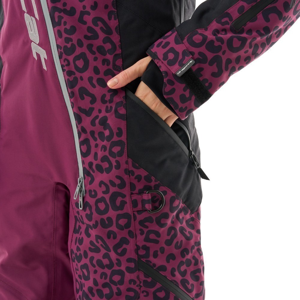 Комбинезон EXTREME Woman Crazy Cat Purple - Black