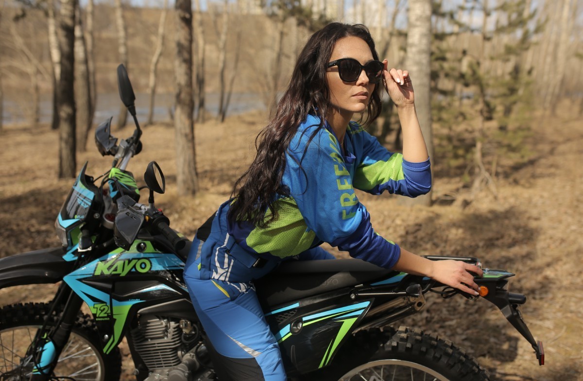 Эндуро Freeride и девушки