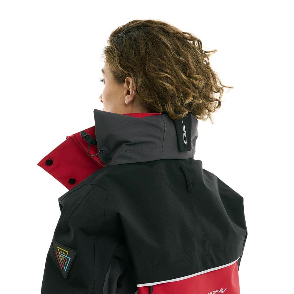 Мембранная куртка QUAD PRO Woman Red - Black - Grey