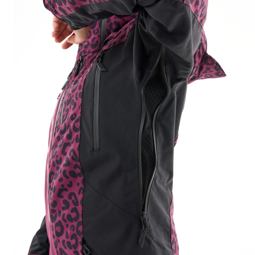 Комбинезон EXTREME Woman Crazy Cat Purple - Black