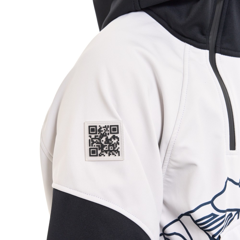 Куртка-анорак сноубордическая DF UKTUS Man Black - White