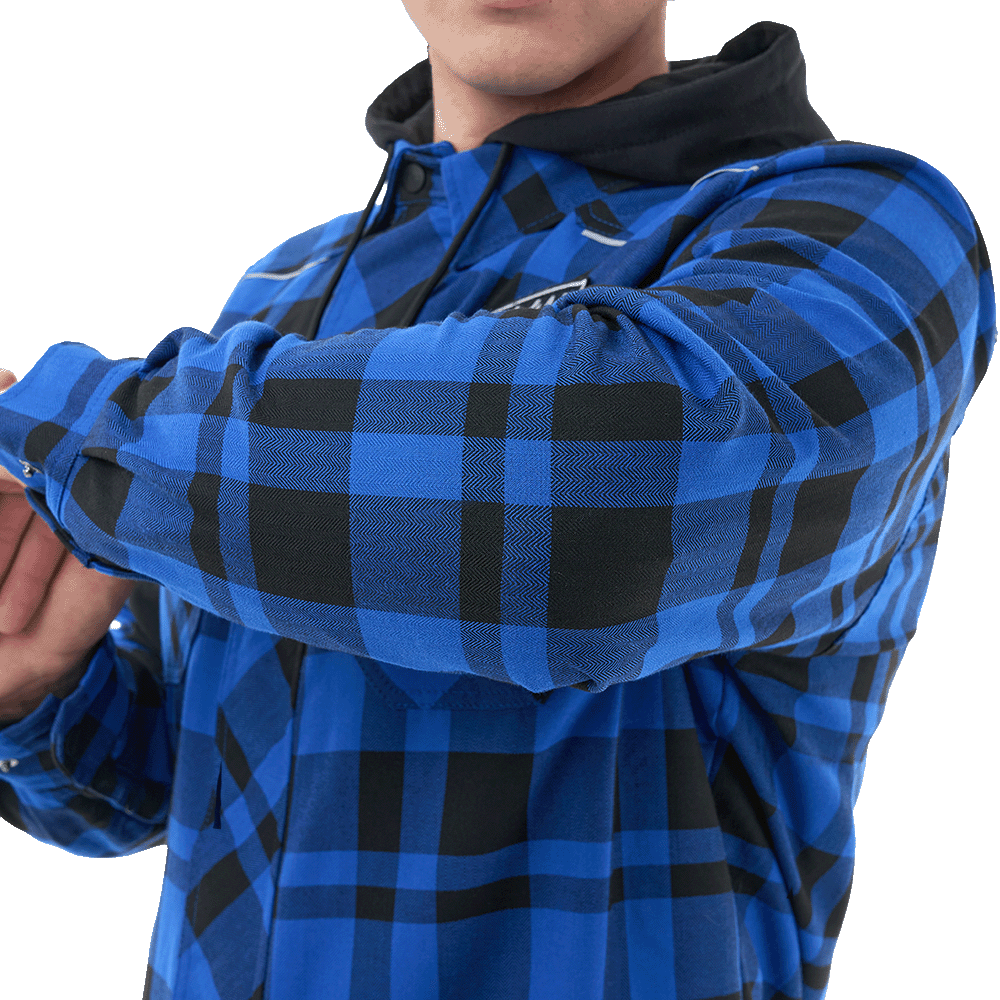Моторубашка STREETFIGHTER Blue с защитой