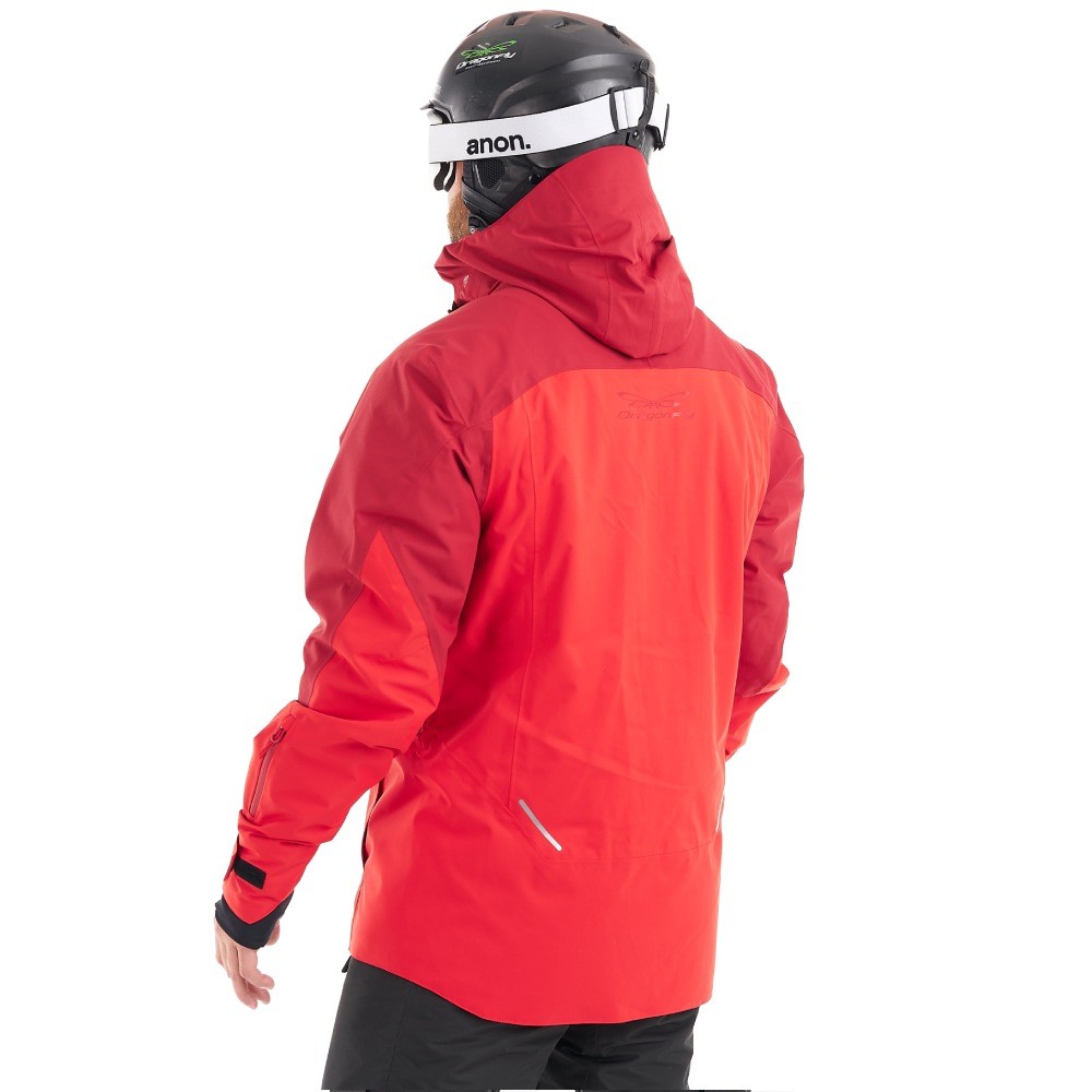 Куртка горнолыжная утепленная Gravity Premium MAN Maroon-Red   