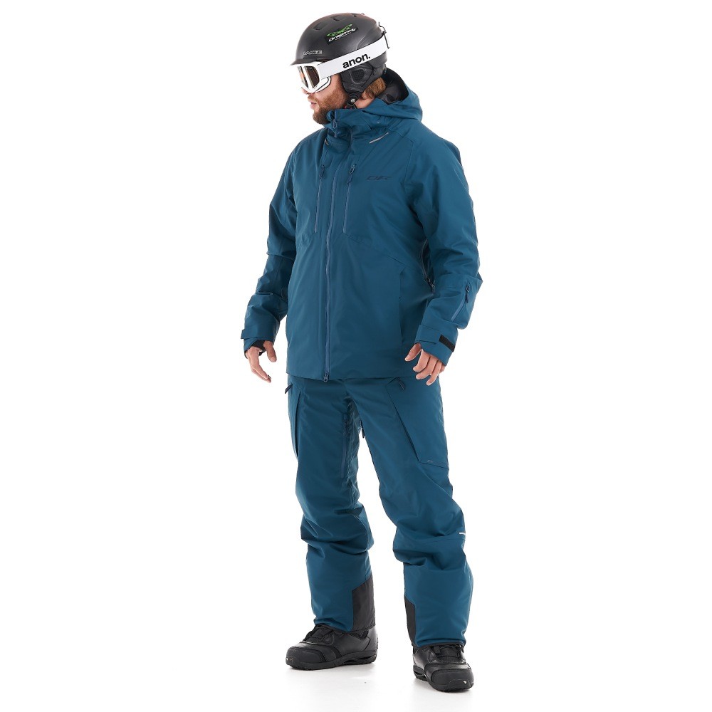 Куртка горнолыжная утепленная GRAVITY PREMIUM Man Dark Ocean