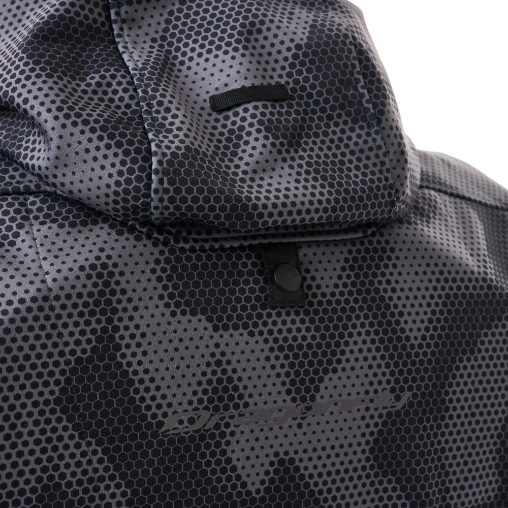 Мототолстовка DF URBAN Grey Polygon с защитой