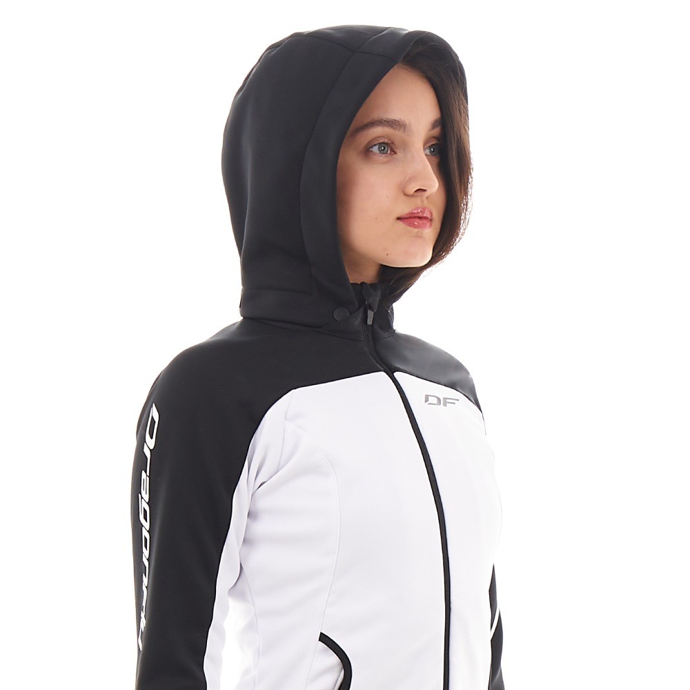 Куртка женская с капюшоном Explorer 2.0 Black and White