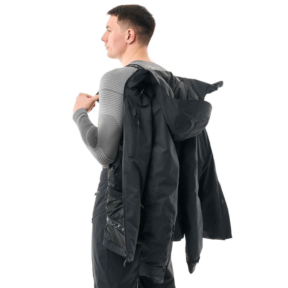 Куртка горнолыжная утепленная GRAVITY Man Total Black