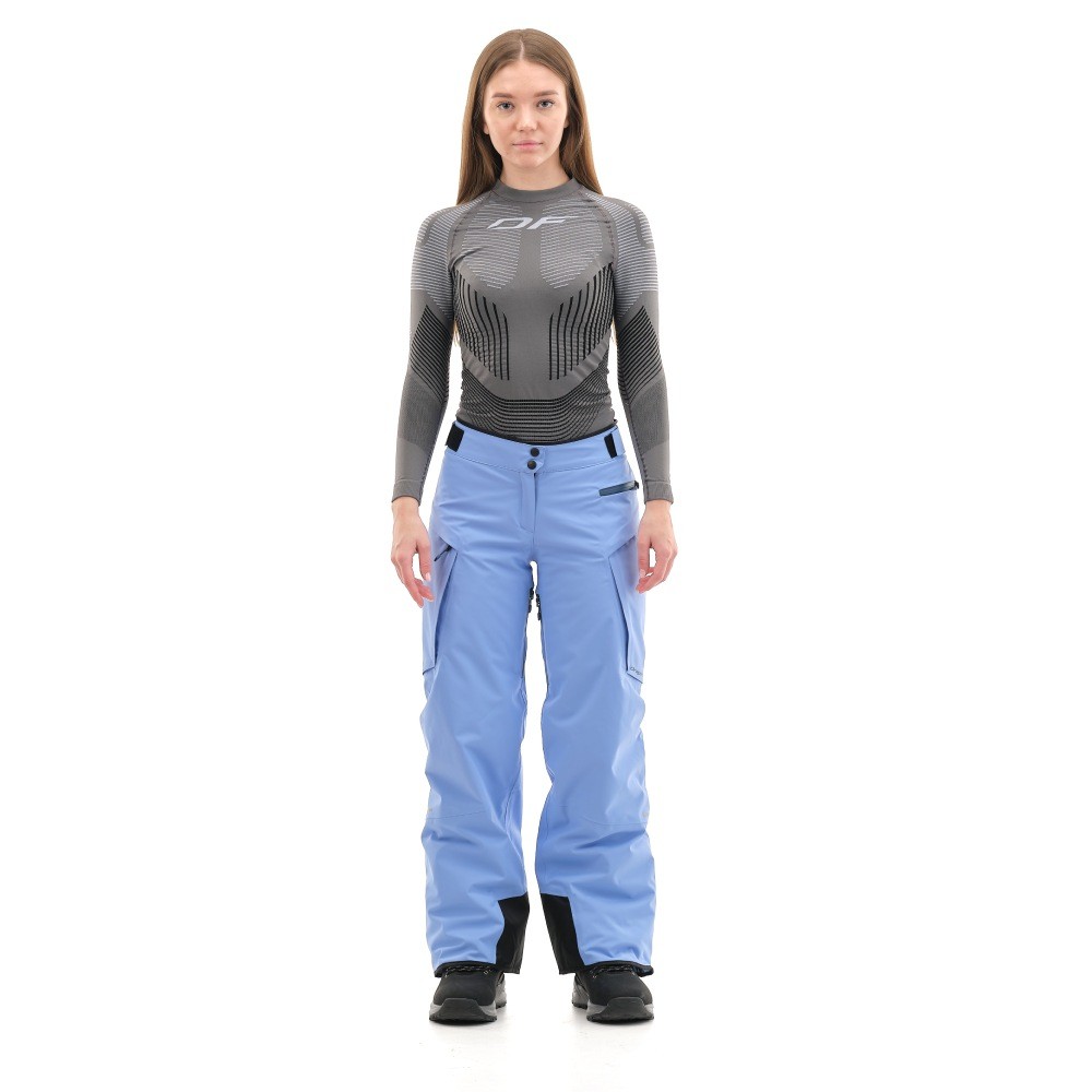 Штаны горнолыжные утепленные Gravity Premium WOMAN Gray-Blue 