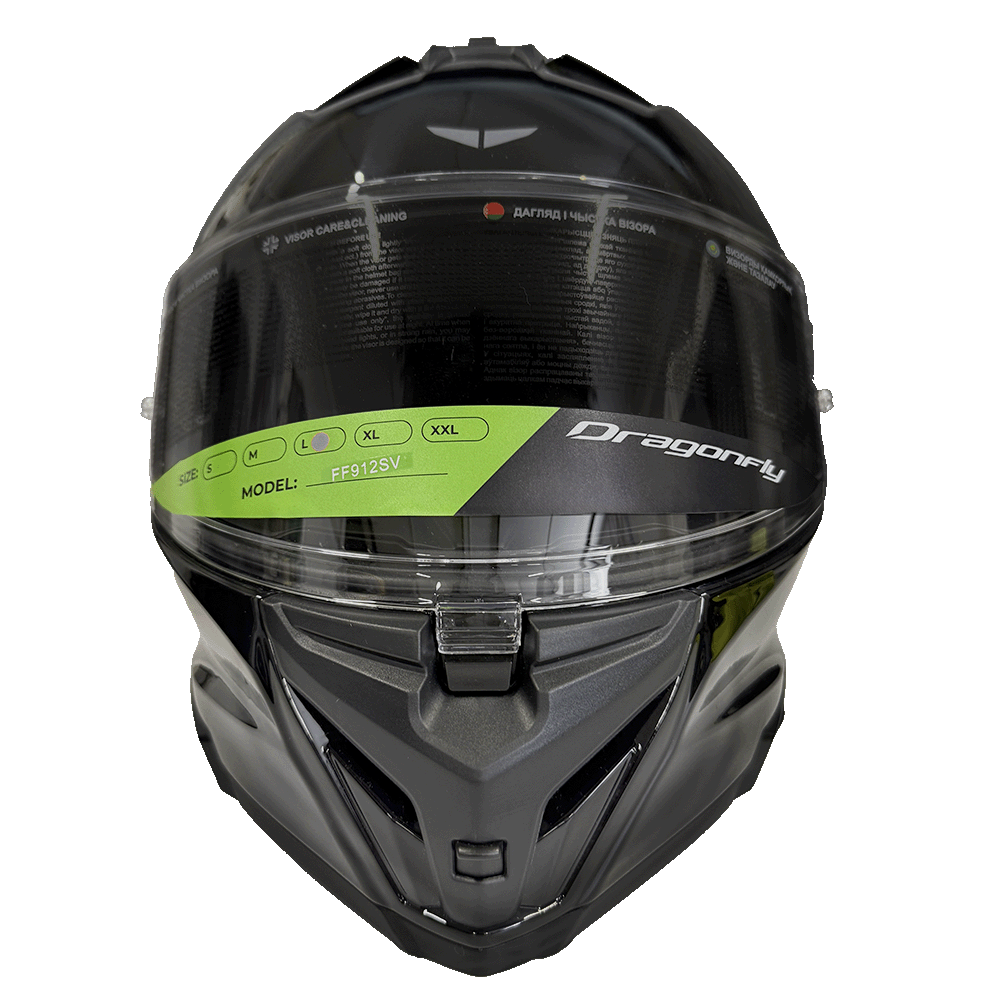 Мотошлем DF-T Black