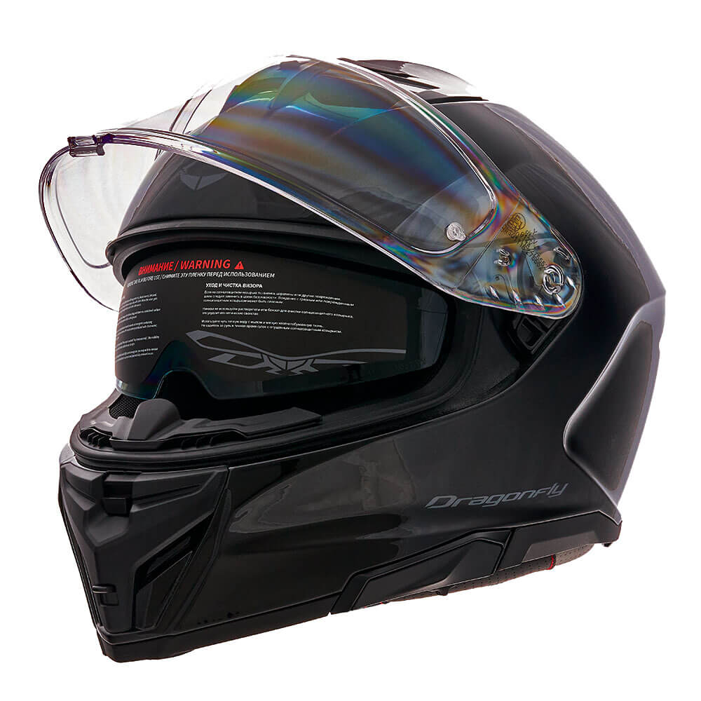 Мотошлем DF-T Black