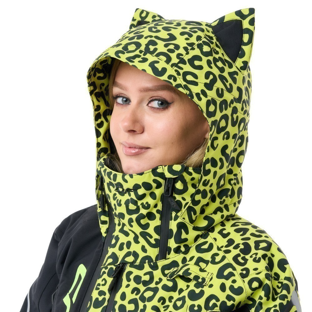 Комбинезон EXTREME Woman Crazy Cat Yellow - Black
