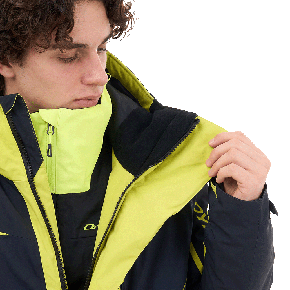 Плащ зимний RACE COAT Man Lime - Black