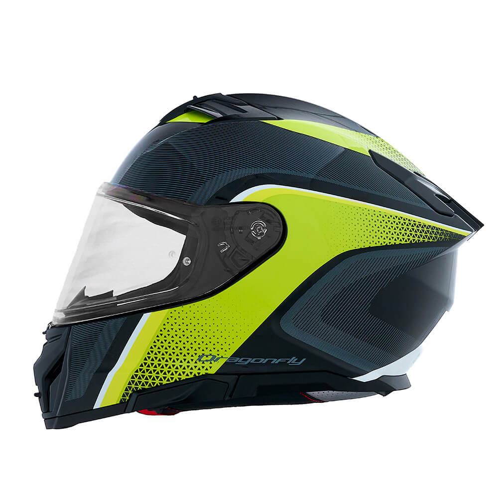 Мотошлем DF-T Lime - Green