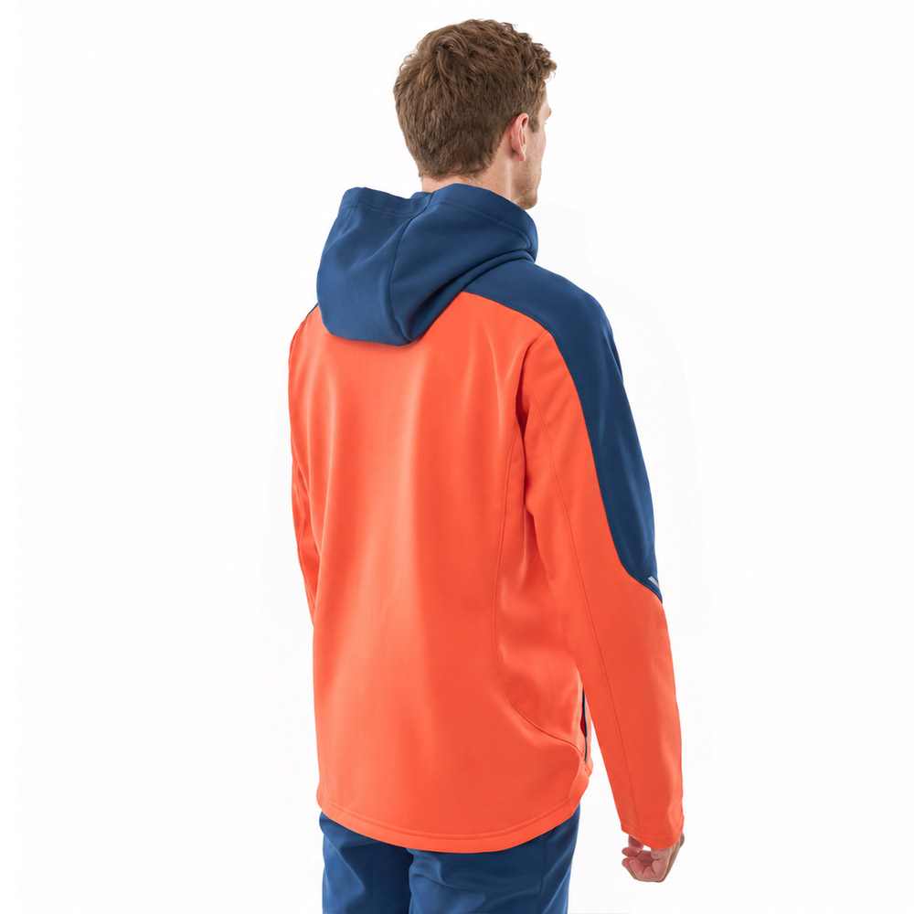 Куртка с капюшоном EXPLORER 2.0 Man Orange - Ocean