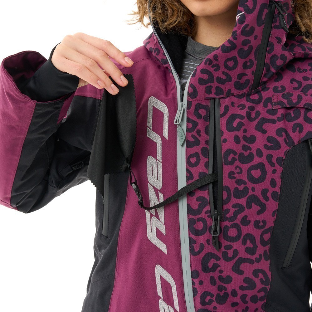 Комбинезон EXTREME Woman Crazy Cat Purple - Black