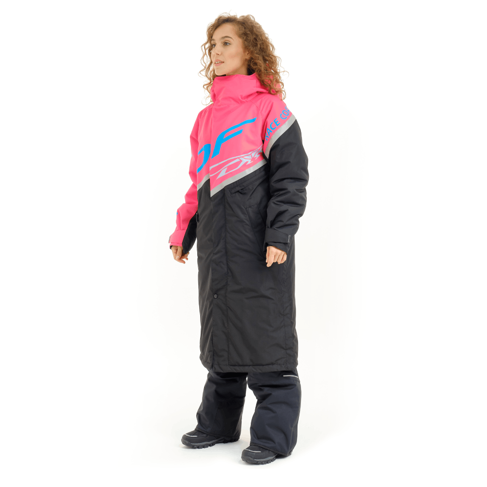Плащ зимний Race Coat Woman Pink 2023