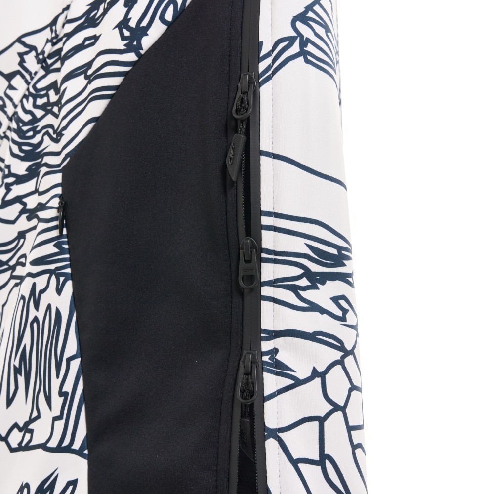 Куртка-анорак сноубордическая DF UKTUS Man Black - White