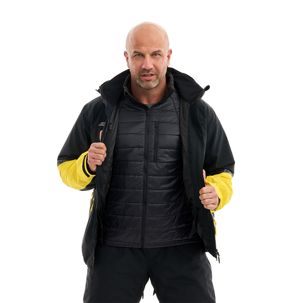 Куртка 2в1 NORDIC Man Black - Yellow