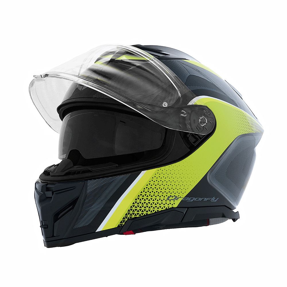 Мотошлем DF-T Lime - Green