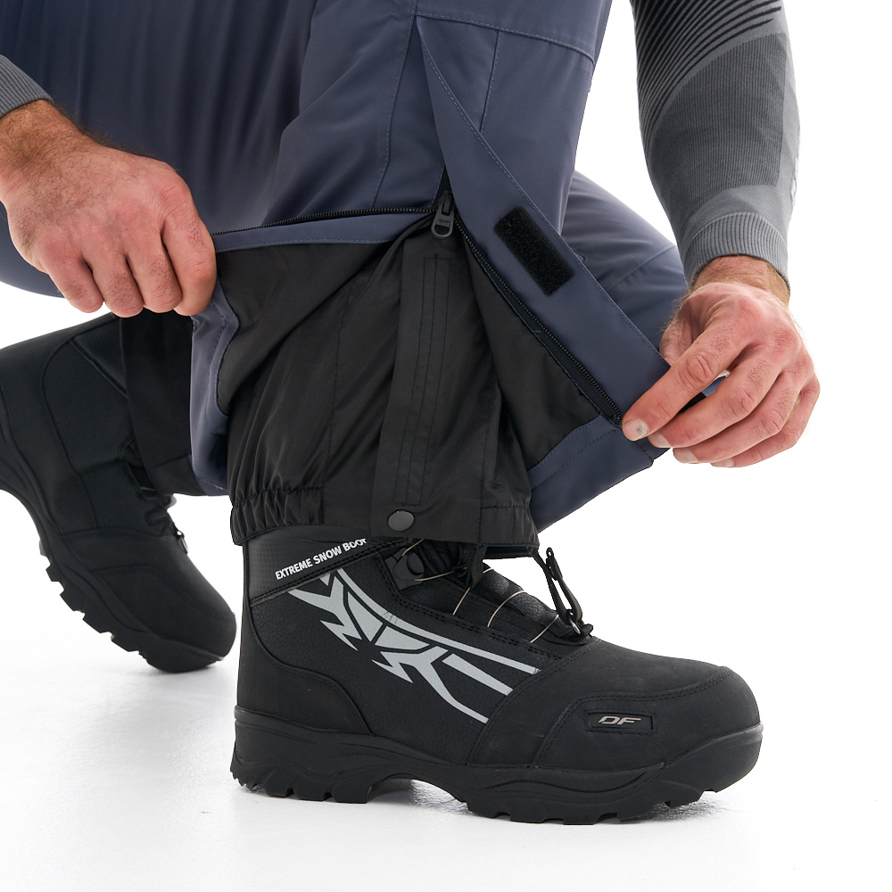 Брюки 2в1 NORDIC Man Grey Black