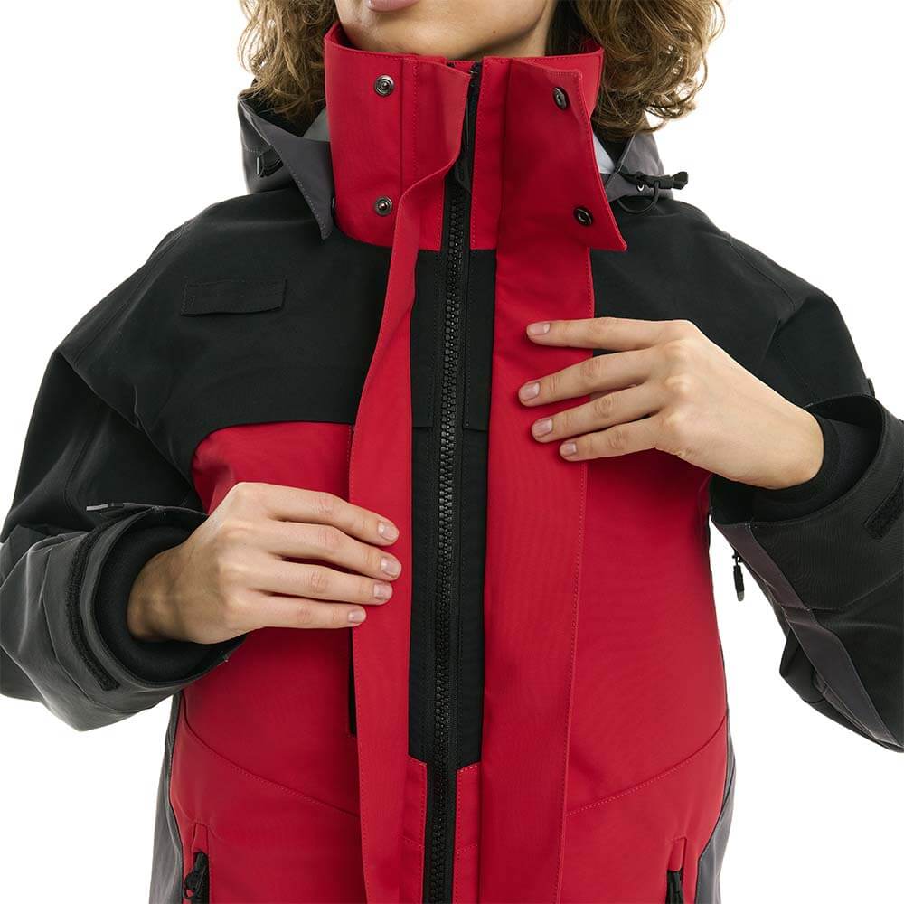 Мембранная куртка QUAD PRO Woman Red - Black - Grey