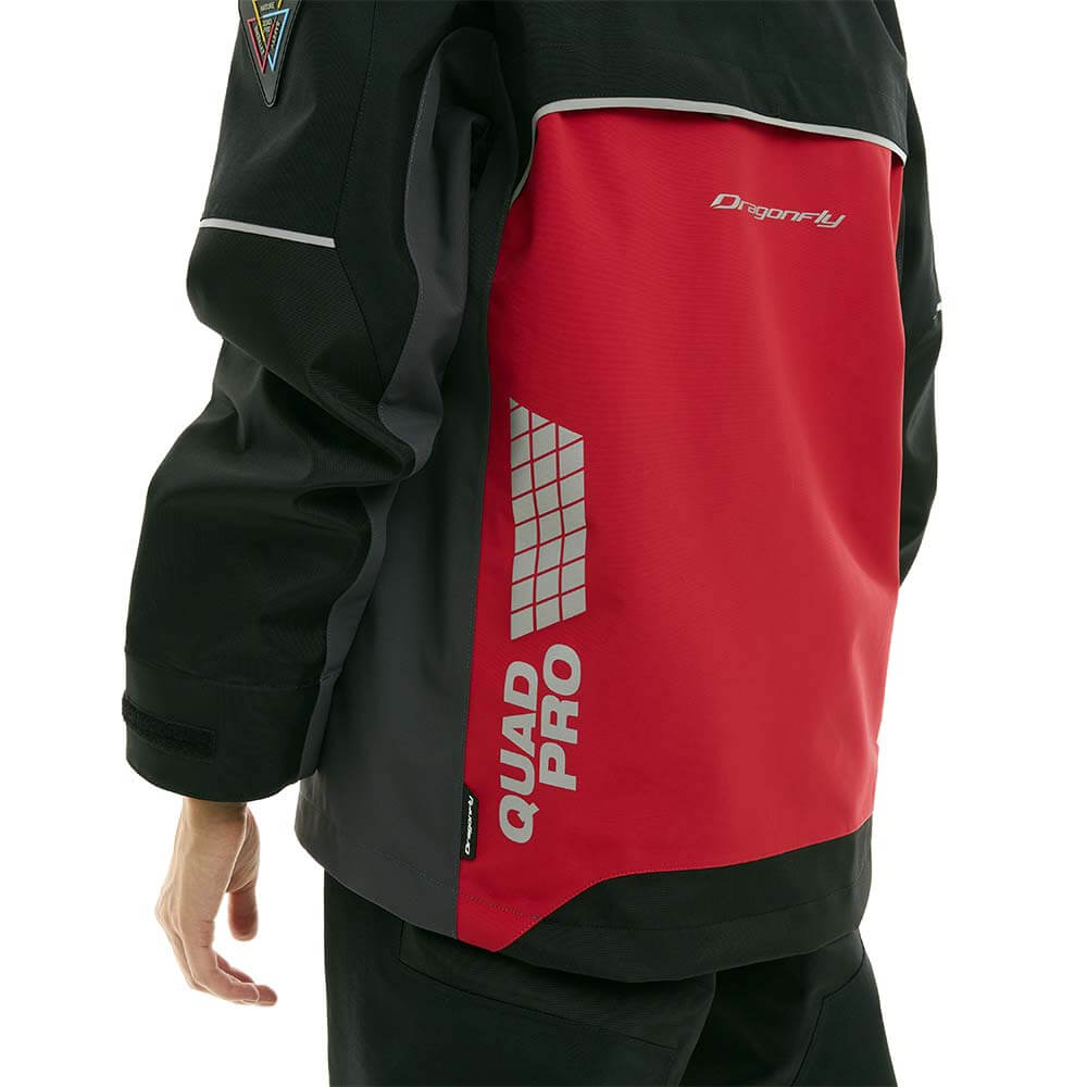 Мембранная куртка QUAD PRO Woman Red - Black - Grey