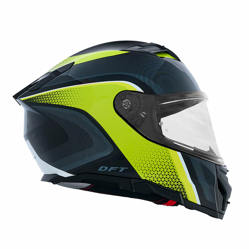 Мотошлем DF-T Lime - Green