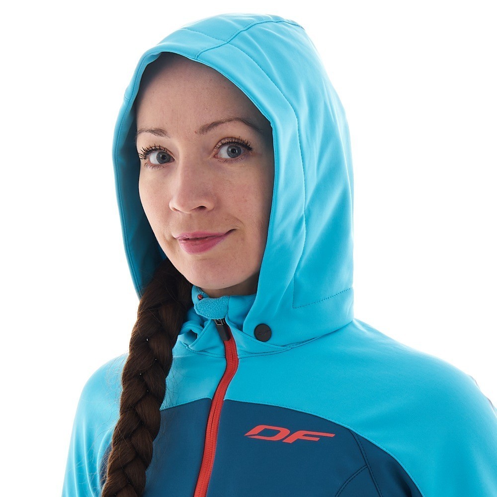 Куртка женская с капюшоном Explorer 2.0 Scuba Blue Dragonfly