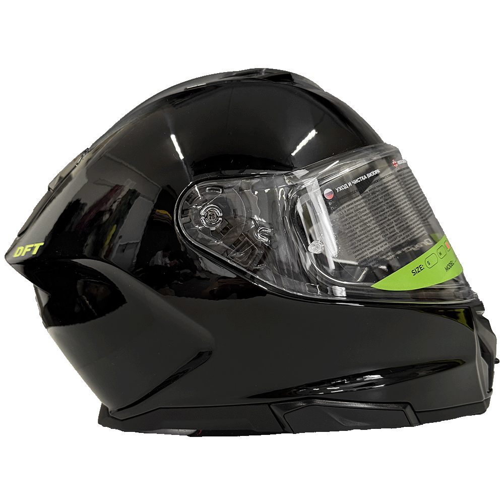 Мотошлем DF-T Black