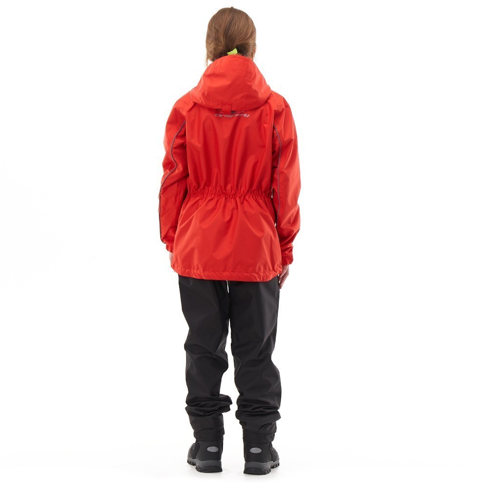 Комплект дождевой (куртка, брюки) EVO FOR TEEN RED (мембрана)
