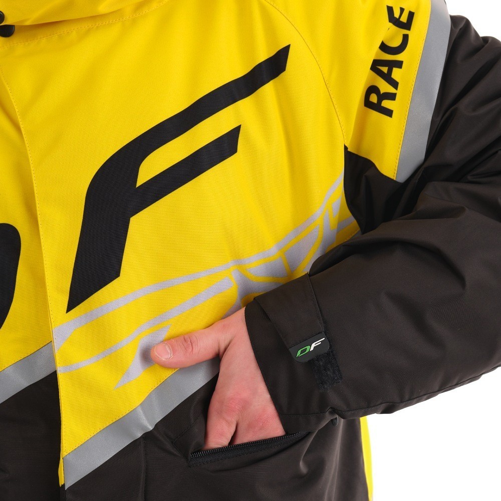 Плащ зимний RACE COAT Yellow 2020