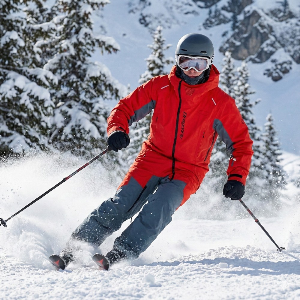 Комбинезон GRAVITY 2.0 Man Red - Grey