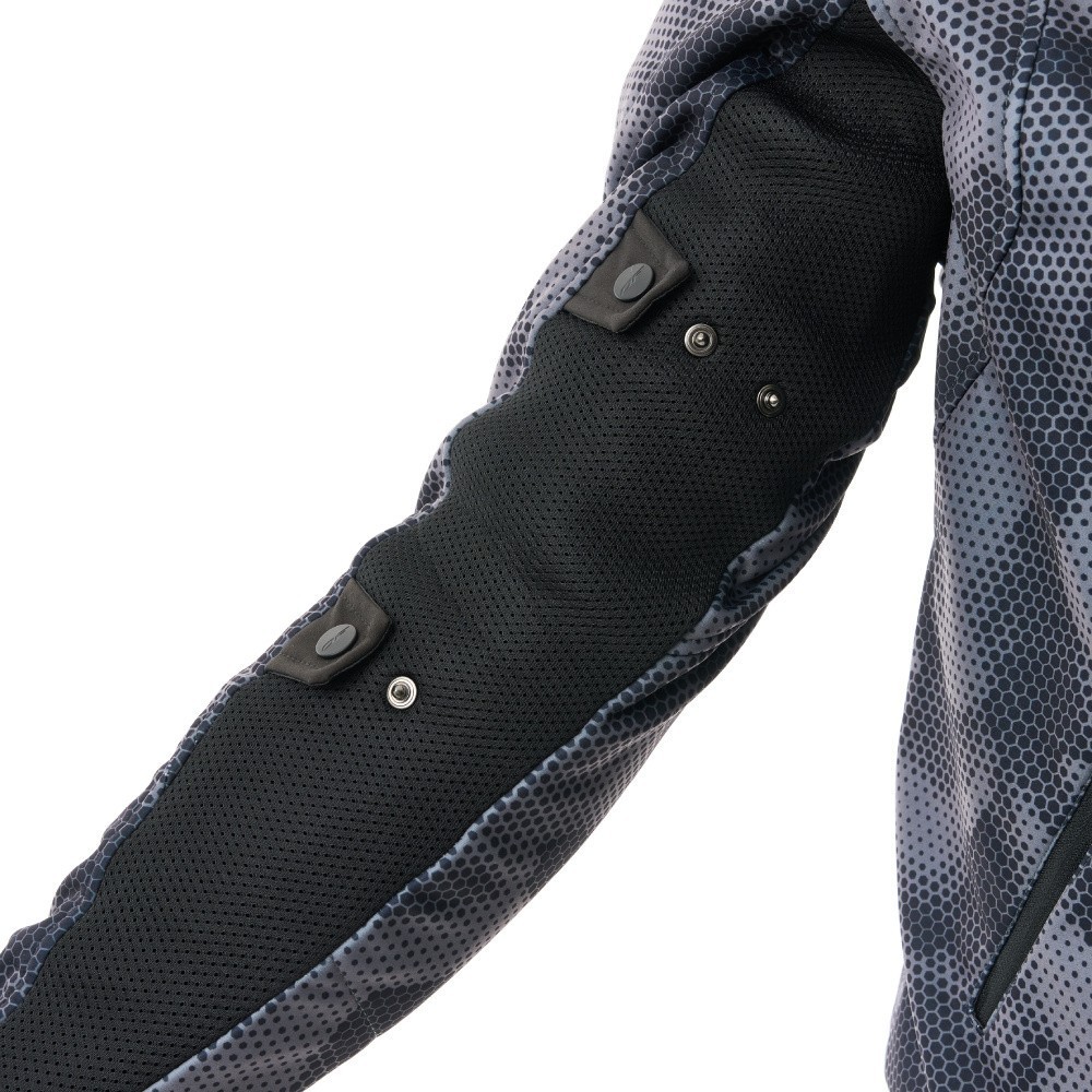 Мототолстовка DF URBAN Grey Polygon с защитой