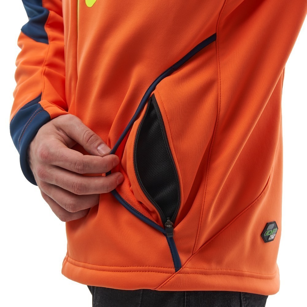 Куртка мужская с капюшоном Explorer 2.0 Orange Ocean