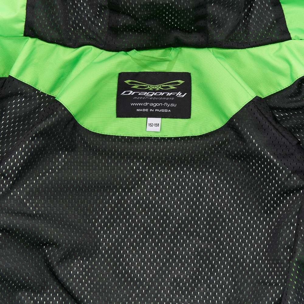 Комплект дождевой (куртка, брюки) EVO FOR TEEN GREEN (мембрана)