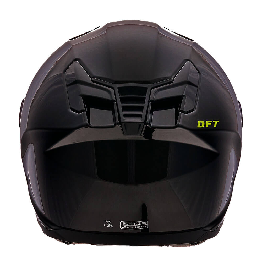 Мотошлем DF-T Black