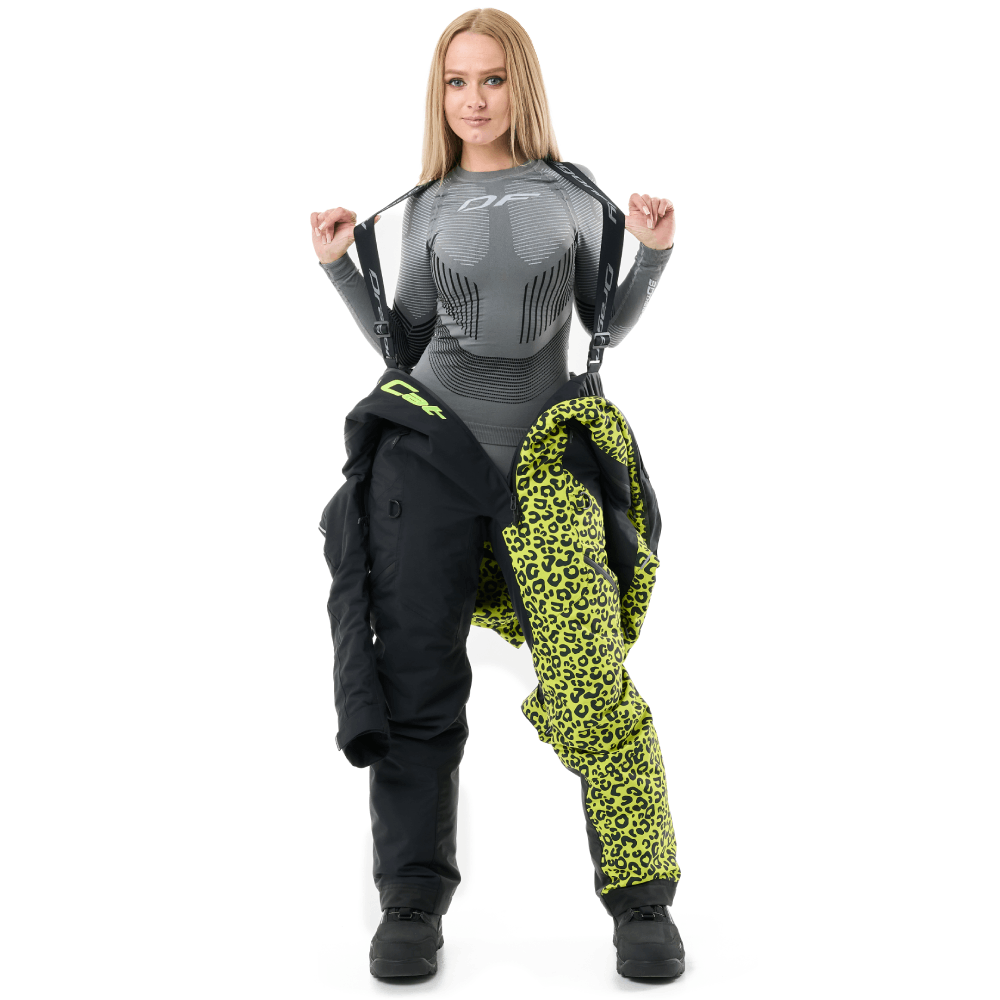 Комбинезон EXTREME Woman Crazy Cat Yellow - Black