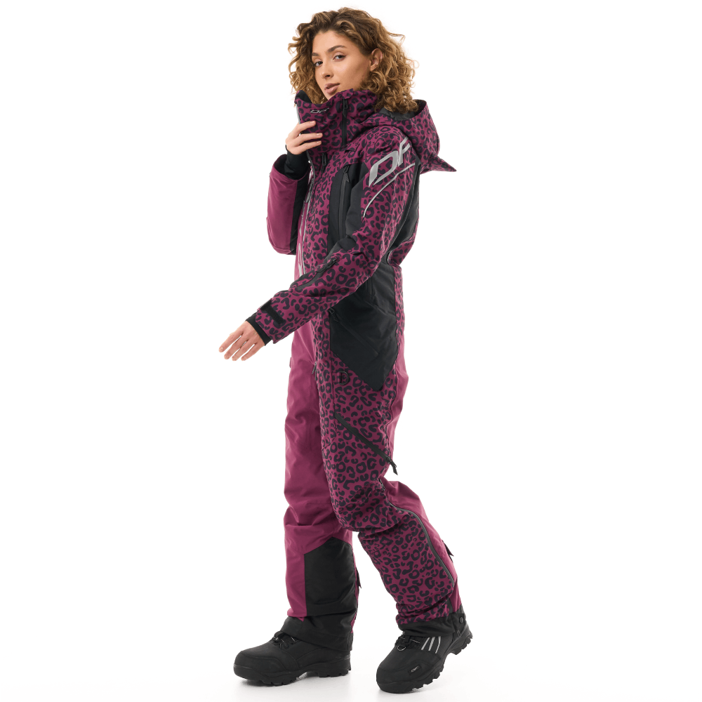 Комбинезон EXTREME Woman Crazy Cat Purple - Black