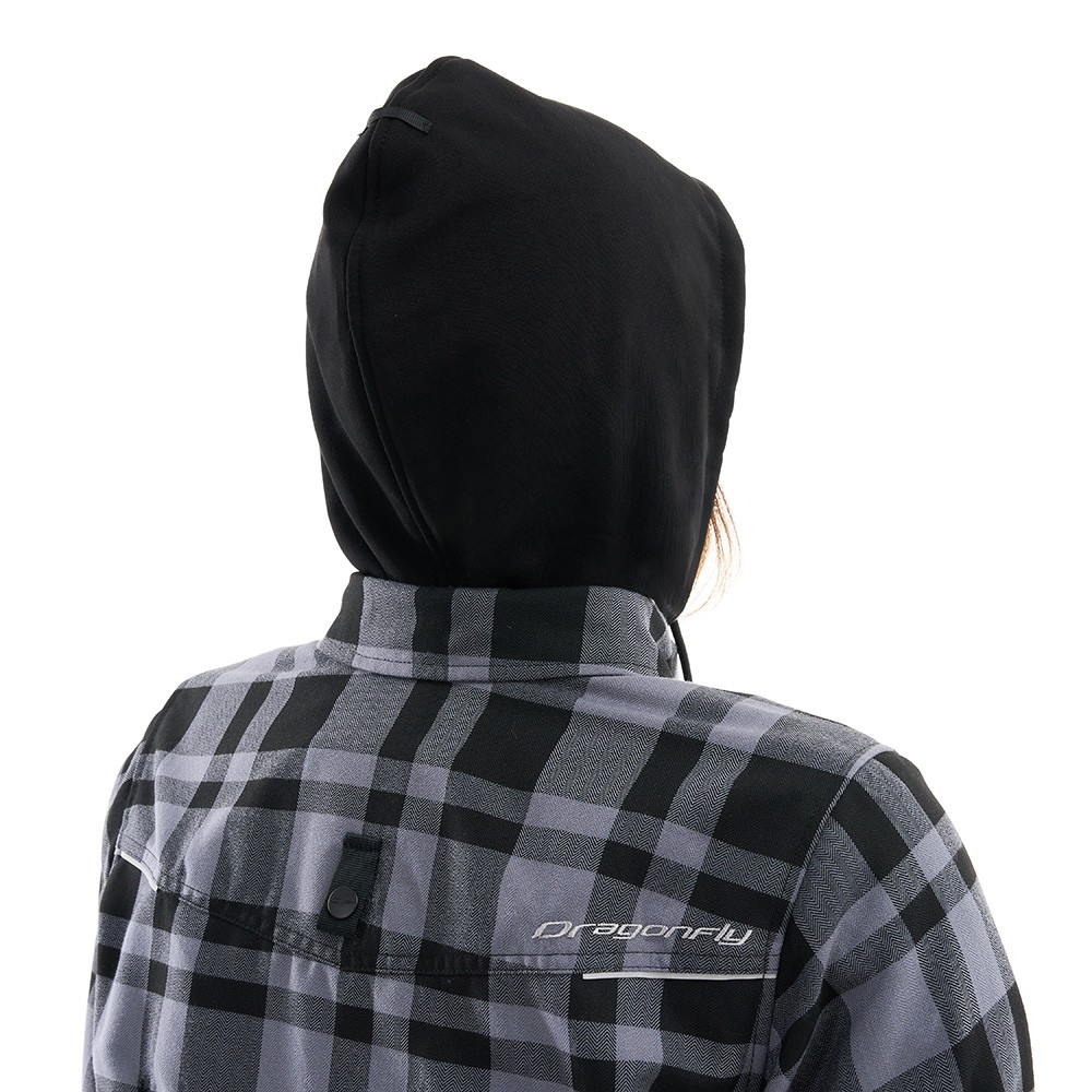 Моторубашка STREETFIGHTER Woman Grey с защитой