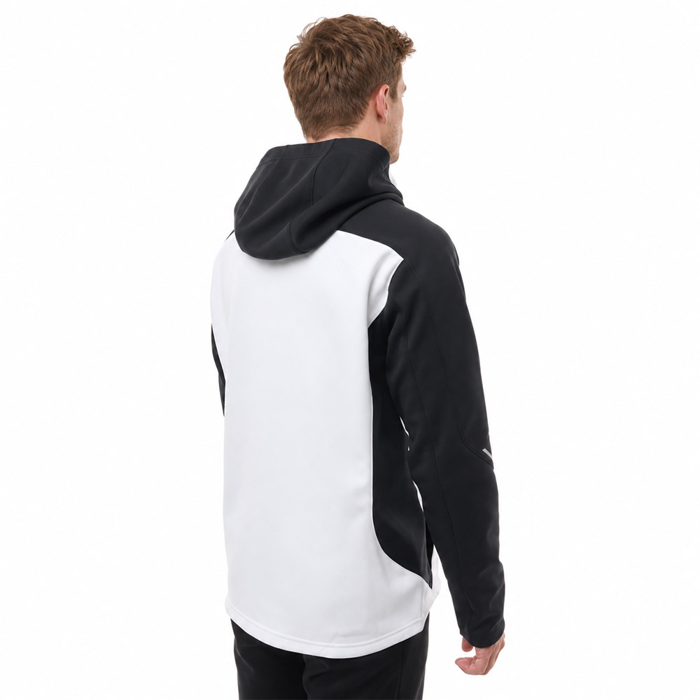 Куртка с капюшоном EXPLORER 2.0 Man Black - White