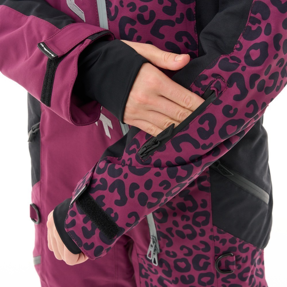 Комбинезон EXTREME Woman Crazy Cat Purple - Black