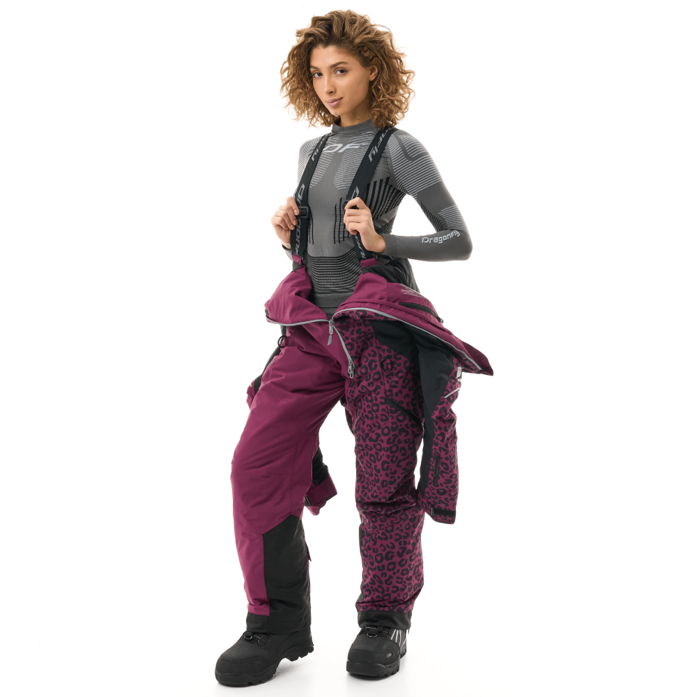 Комбинезон EXTREME Woman Crazy Cat Purple - Black
