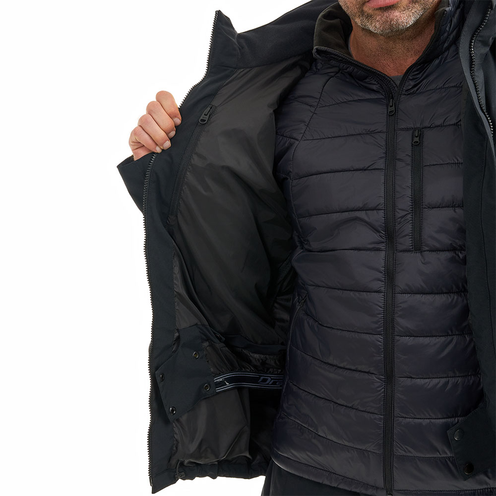 Куртка 2в1 NORDIC Man Black - Yellow