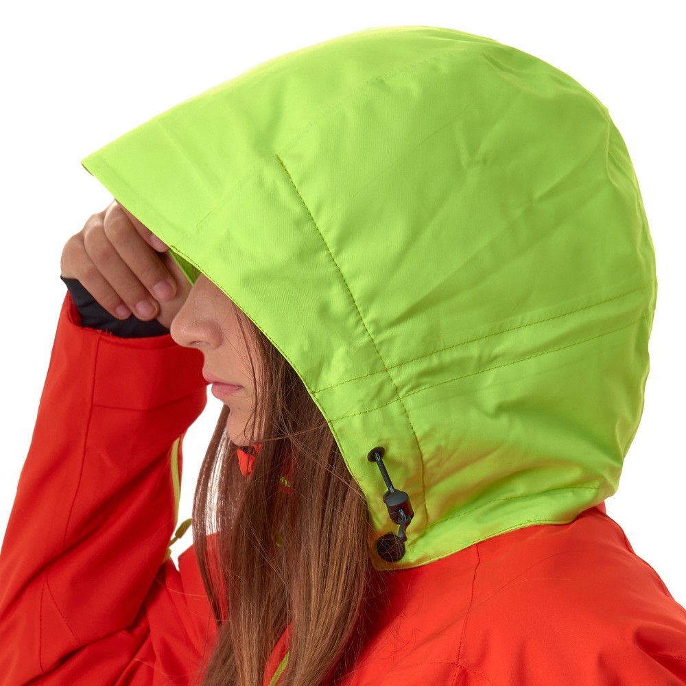 Куртка утепленная Gravity TEENAGER  Red - Yellow 2023